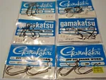 (lot 6PKS)-GAMAKATSU Offset Shank Worm #07111 1/0 Bronze Total 36 Hooks. Fixed Price $9.95.