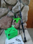 Quantum Throttle Ii 2PC. Rod/reel Kalon Radioactive Pickle Spinning Combo. Fixed Price $85.00.