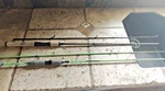 Shakespeare Crusader CRUS2SP 6FT & Iprofishiency Mint Graphite Med Action Rod. Fixed Price $35.00.