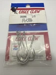 Eagle Claw 066NA 2X Long Plain Shank Hook Nickel Size 1. Fixed Price $6.97.