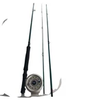 Shakespeare Combo Fly Reel Rod 1094 8' Model SKP8056-3.... Fixed Price $60.00.