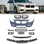 Fits 11-16 Bmw 5-SERIES F10 M5 Style Front Bumper Cover Kit W/ Fog Light Holes. Fixed Price $478.40.