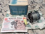 Vintage Penn Peer No. 309M Level Wind Saltwater Fishing Reel Made Usa W/ Box. Fixed Price $63.50.