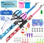 Kids Fishing Pole, Portable Telescopic Poles For Boys And Girls,. Fixed Price $76.99.