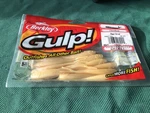 Berkley Gulp Pearl WHITE-3IN/8CM Doubletail Minnow 12 Count. Fixed Price $18.99.