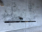 Okuma SURF-8K Spinning Reel W/ Ugly Stik Bigwater 10 Medium-heavy Rod. Fixed Price $180.00.