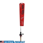 Portable Spincast Fishing Rod Reel Combo Durable Graphite Freshwater Bass Trout. Fixed Price $25.90.