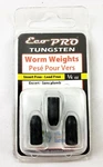 Eco Pro Tungsten 1/4OZ Worm Weights 3 Pack - Insert/lead Free, Black. Fixed Price $9.99.