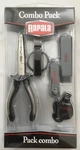 Rapala Fishing Combo Pack Pliers, Clipper, Jig Buster, Hook Sharpener RTC-6PCHS. Fixed Price $13.99.