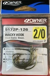 Owner #5172P-126 Wacky Hook Size 2/0 Color Camo GREEN-1PK Of 7PCS-NEW-SHIP 24HRS. Fixed Price $14.88.