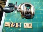 W0799 Af Bass Pro Johnny Morris Jmxhlb Left Hand 6.3 Ratio 10BB Fishing Reel. Fixed Price $89.95.