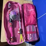 Kids Fishing Pole - Rod Reel Combo Tackle Box Starter Set First Year Pink. Fixed Price $25.00.