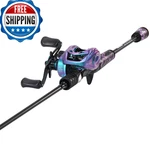 One Bass Fishing Rod Reel Combo Colorful Spinning Baitcasting. Fixed Price $106.37.