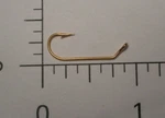 Mustad #6 Fly Tying Hooks Aberdeen Goldplated Ringed Short Shank Bent Down 32785. Fixed Price $11.99.