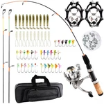 Hikary Ice Fishing Rod And Reel Combo Set Carbon Portable Complete Kit With T.... Fixed Price $72.63.
