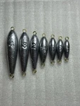 Trolling Sinker Torpedo Inline Weight 1/2 Oz, 3/4 Free Ship. Fixed Price $11.75.