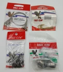 Eagle Claw Tackle Lot Wire Leaders S7 Barrel Swivel 1/0 Hook Fishing. Fixed Price $13.99.
