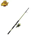 Lews Valor 7FT Medium Heavy Spinning Rod Reel Combo Big Game Fishing Gear. Fixed Price $45.99.