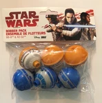 Star Wars Fishing Bibber Pack Of BB-8 & R2 D2 Zebco Disney 1 5/8" New. Fixed Price $9.99.