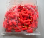 Comal M100-R-100 1" X 7/16" Red Toothpick Float With Pegs Inserted Bag Of. Fixed Price $42.85.
