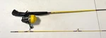 Vintage South Bend Sunny Day Fishing Rod, B-100, Enclosed Reel 4' 2", Piece. Fixed Price $30.00.