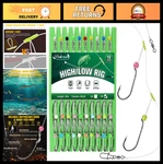 High Low Surf Fishing Rigs For Saltwater Fluke, Flounder, Porgy, Snapper, Sea. Fixed Price $34.99.