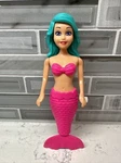 Liberty Imports Bath Toy Toddlers Kids Girls - Mermaid Princess Pink W/teal Hair. Fixed Price $10.95.