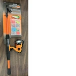 Eagle Claw Pack Expedition 6'6" Telescopic Spinning Combo - PK66MMSC. Fixed Price $42.99.