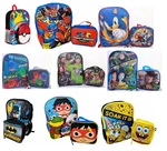 Little Boys School Backpack Lunch Box Set Cartoon Book Bag Kids Children Heroes. Fixed Price $25.99.