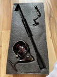 Qudrakast Fishing Rod And Reel - High Precision Machined Pattern BJ3000. Fixed Price $36.00.
