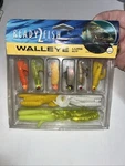 READY2FISH 28 Pc Walleye Lure Kit Nos Factory Sealed. Fixed Price $11.00.
