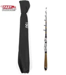 Joyzan Telescopic Fishing Rod, Portable Retractable Pole Combo Kit Spinning. Fixed Price $26.33.