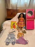 American Girl Jess Of The Year 2006 Doll Starter Set, Box, And Outfits. Fixed Price $175.00.