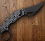 Ameight Knives MK-2 Folding Knife 3" 14C28N Sandvik Steel Blade Aluminum Handle. Fixed Price $53.29.