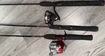 Fishing Poles Shakespeare Ugly Stik 7 Ft Ultralight Rod & Spinning Reel Combo. Fixed Price $39.99.