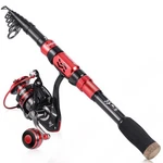 Sougayilang Fishing Rod And Reel Combos, Telescopic Pole With 12+1BB .... Fixed Price $52.01.