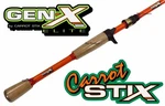 1PC Carrot Stix Casting 6' 9"-7' 6" Medium Light-xx Heavy Genx Elite Fishing Rod. Fixed Price $289.99.