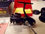Abu Garcia Spinning Fishing Reel W/ Box - Mitchell 300 Works Good. Fixed Price $79.99.