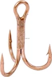 Gamakatsu 47108 Treble Hook, Size Barbed, Needle Point, Round Bend Bronze, 11. Fixed Price $19.64.