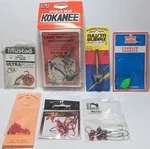 Misc Lot Of Fishing Lures & Hooks Mustad Luhr Jensen A*just*a Bubble Meter +more. Fixed Price $24.99.