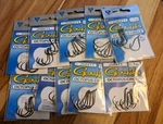 Gamakatsu 208411 Size 1/0 Octopus Circle Fishing Hooks Qty 6 X 10 Packs. Fixed Price $45.00.