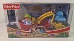 Fisher Price Little People Lil' Sea Skiff Boat Pirate Fishing Pole New. Fixed Price $65.00.