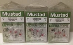 New Mustad Slow Death Rig Hooks 9-PACK Intense Action Ultra Point Plus Longtemps. Fixed Price $11.95.