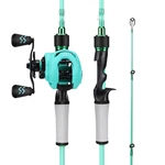 One Bass Spirit Flame Fishing Rod Reel Combo Spinning Baitcasting Pole. Fixed Price $112.61.