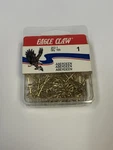Eagle Claw 202 #1 100CT Gold Aberdeen Hooks. Fixed Price $13.99.