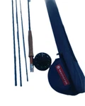 Redington Crosswater 590-4 Fly Rod/reel Combo 9'0" 5WT Piece With Case. Fixed Price $199.00.