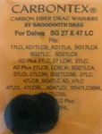 Daiwa Sealine 17LCA, 17LC3BSG, 27LC, 27LCA, 27LC3B & Bw Carbontex Washers. Fixed Price $14.25.