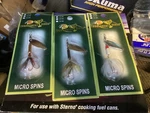 3X Bass Pro Shop Tournament Series Micro White Red Lure 1/8 Oz Spinner Nos. Fixed Price $19.95.
