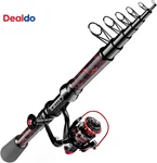 Fishing Rod And Reel Combos, Unique Design With X-warping Painting, Carbon Fiber. Fixed Price $50.57.