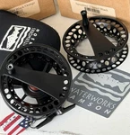 **beautiful** Waterworks Lamson Speedster 2 Black Out 5/6WT Reel! New. Fixed Price $635.00.